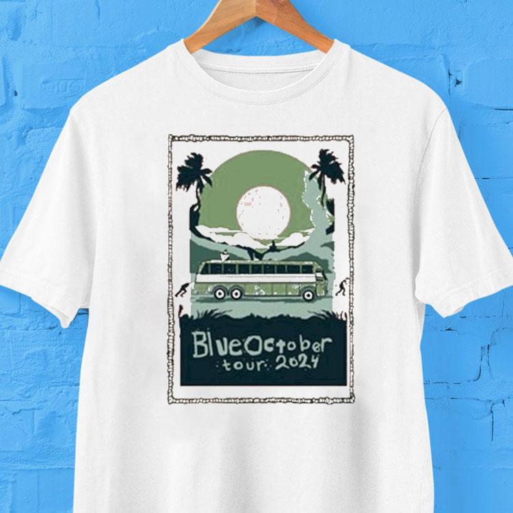 Blue October Bus Summer 2024 Tour Shirt Blue October Bus Summer 2024 Tour Shirt