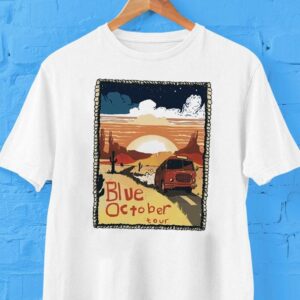 Blue October Desert Tourbus Tour Shirt Blue October Desert Tourbus Tour Shirt