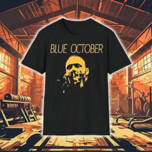 Blue October Midnight Foil Shirt Blue October Midnight Foil Shirt