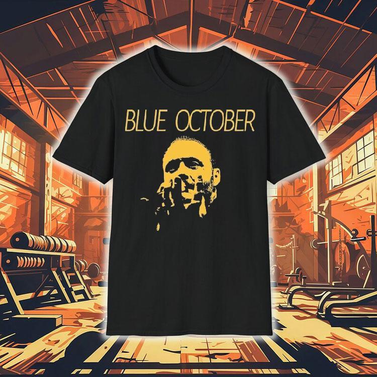 Blue October Midnight Foil Shirt Blue October Midnight Foil Shirt
