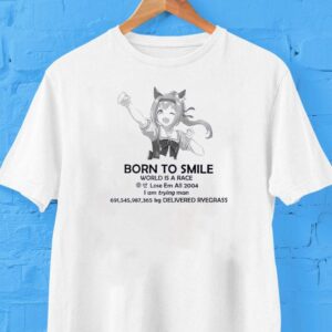 Born To Smile World Is A Race Lose Em All 2004 Shirt