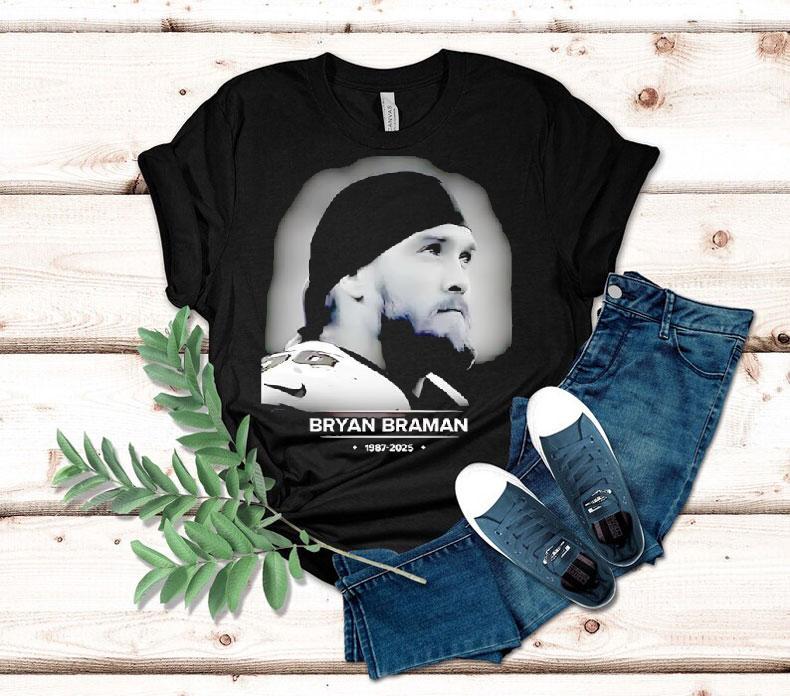 Bryan Braman Philadelphia Eagles 1987 2025 In Memory Shirt Bryan Braman Philadelphia Eagles 1987 2025 In Memory Shirt