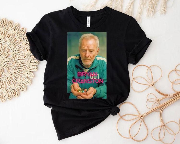 Bryan Cranston Squid Game Usa Photo Shirt Bryan Cranston Squid Game Usa Photo Shirt