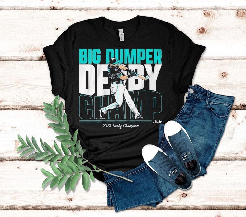 Cal Raleigh Big Dumper Champ 2025 Derby Champion Shirt Cal Raleigh Big Dumper Champ 2025 Derby Champion Shirt