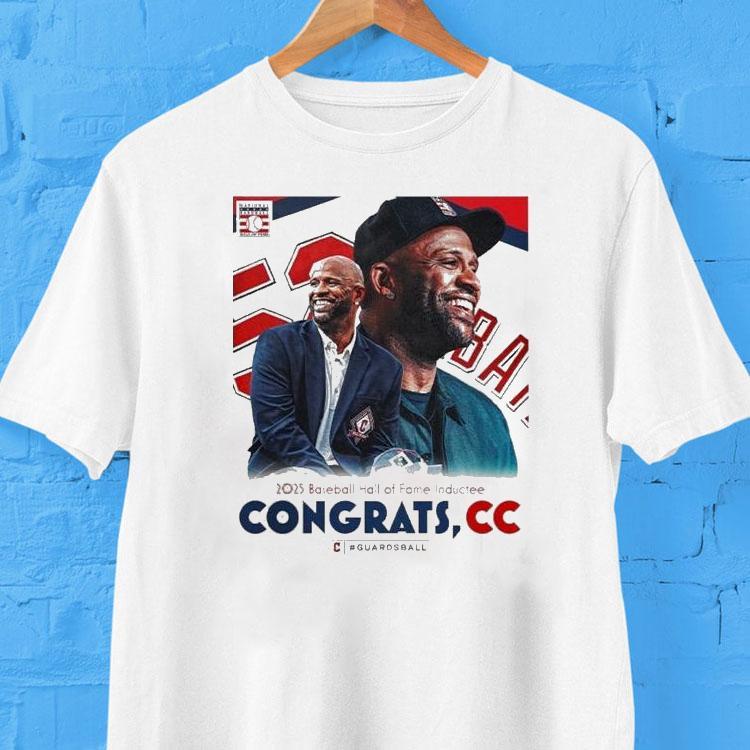 Cc Sabathia Hall Of Fame At Cleveland Guardians In Cooperstown 2025 Induc Shirt Cc Sabathia Hall Of Fame At Cleveland Guardians In Cooperstown 2025 Induc Shirt