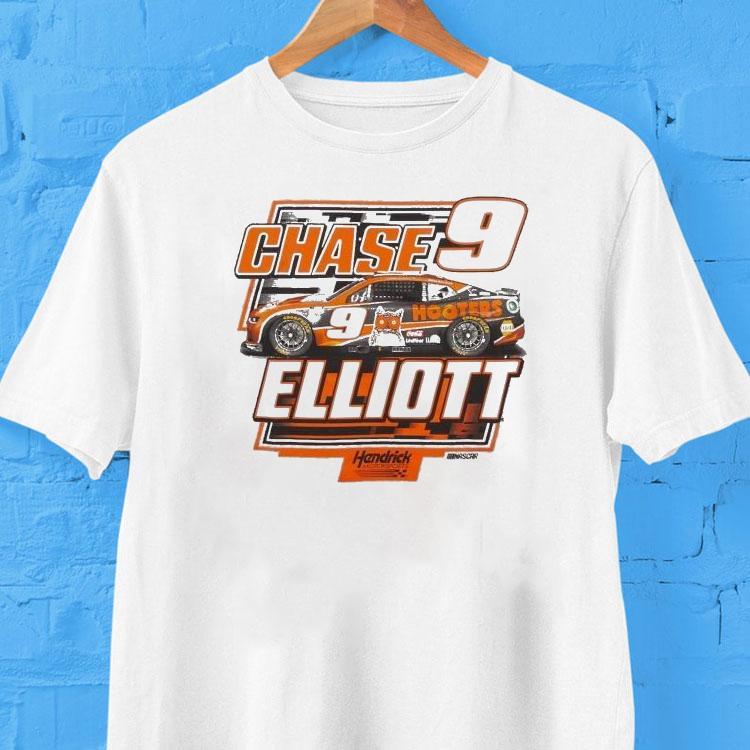 Chase Elliott #9 Hooters Hendrick Motorsports Nascar Shirt Chase Elliott #9 Hooters Hendrick Motorsports Nascar Shirt