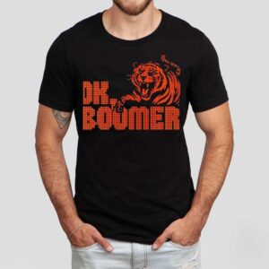 Cincinnati Football Tiger Ok Boomer Shirt Cincinnati Football Tiger Ok Boomer Shirt