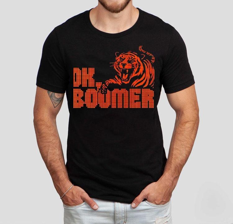 Cincinnati Football Tiger Ok Boomer Shirt Cincinnati Football Tiger Ok Boomer Shirt