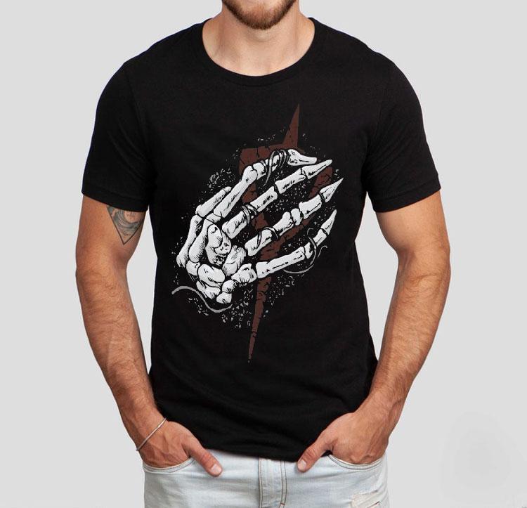 Clayman Heartless Skeleton Hand Shirt Clayman Heartless Skeleton Hand Shirt
