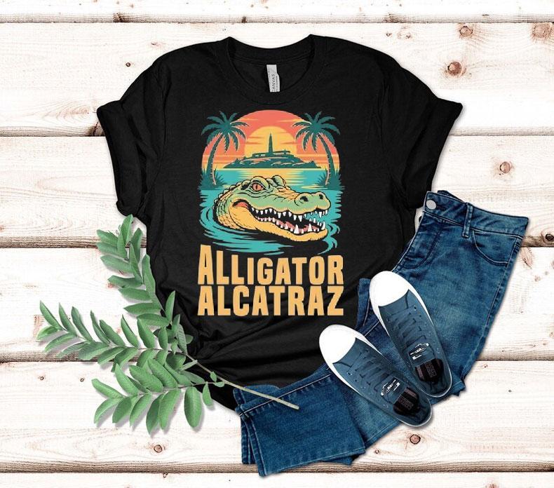 Clown World Alligator Alcatraz Crocodile Shirt Clown World Alligator Alcatraz Crocodile Shirt