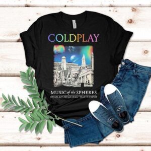 Coldplay Music Of The Spheres 2025 Tour Boston Massachusetts At Gillette Stadium On July 15 And 16 2025 Shirt