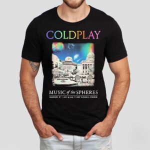 Coldplay Music Of The Spheres Madison Wi July 19 2025 Camp Randall Stadium Shirt