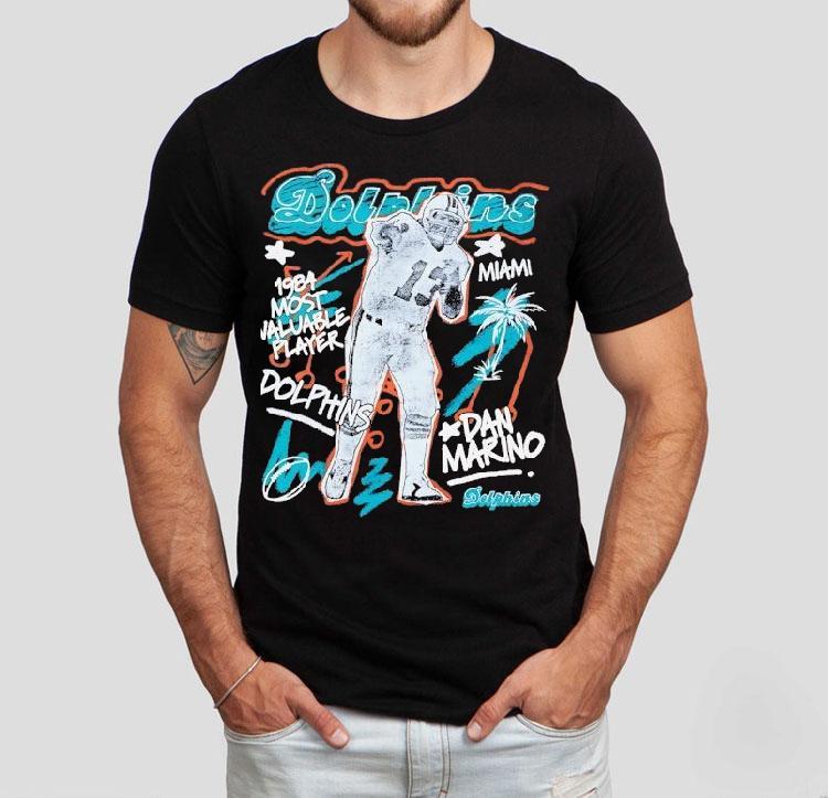 Dan Marino Miami Dolphins 1984 Most Valuable Player Vintage Shirt Dan Marino Miami Dolphins 1984 Most Valuable Player Vintage Shirt