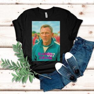 Daniel Craig Squid Game Usa Photo Shirt