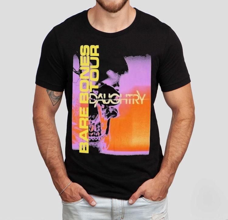 Daughtry Bare Bones Tour Shirt Daughtry Bare Bones Tour Shirt