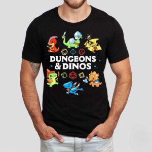 Dungeons And Dinos Parody Shirt
