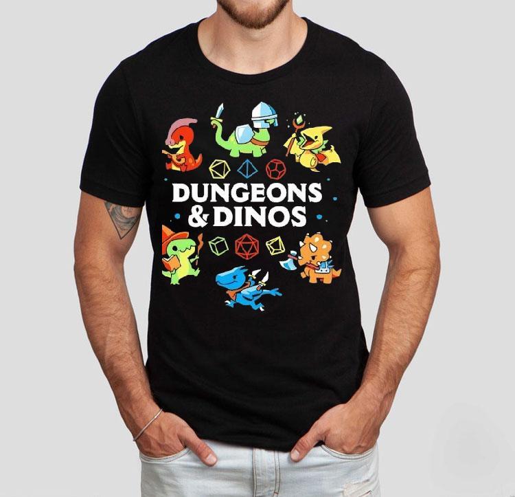 Dungeons And Dinos Parody Shirt Dungeons And Dinos Parody Shirt