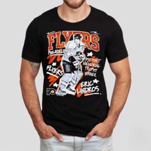 Eric Lindros Philadelphia Flyers Hockey 1995 Hart Memorial Trophy Winner Shirt Eric Lindros Philadelphia Flyers Hockey 1995 Hart Memorial Trophy Winner Shirt