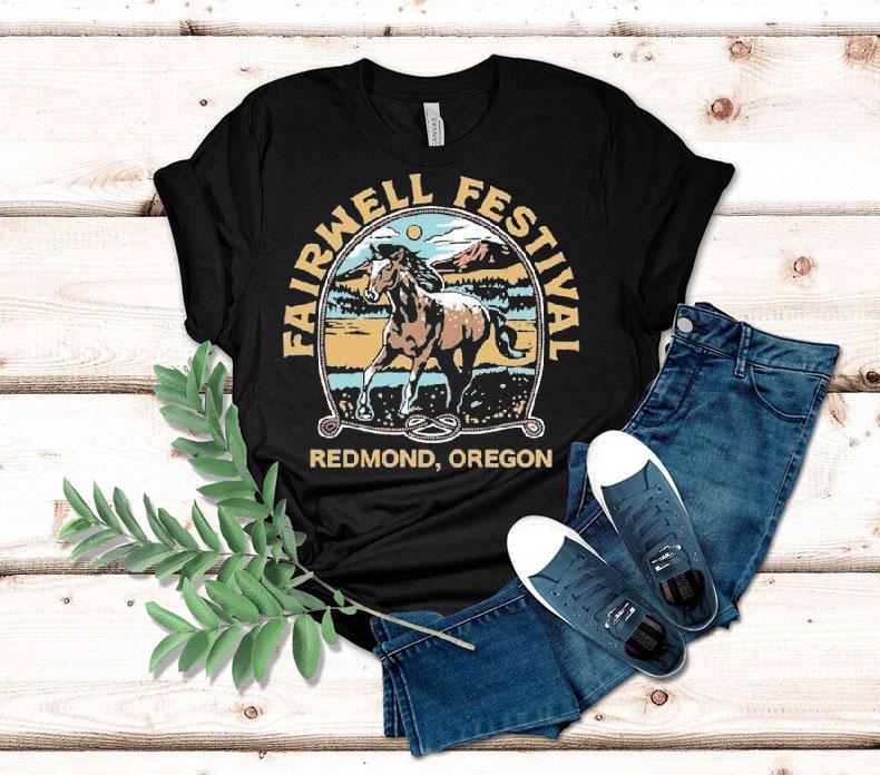 Fairwell Festival Redmond, Oregon Music 2025 Horse Shirt Fairwell Festival Redmond, Oregon Music 2025 Horse Shirt