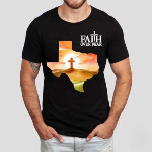 Faith Over Fear Print Shirt