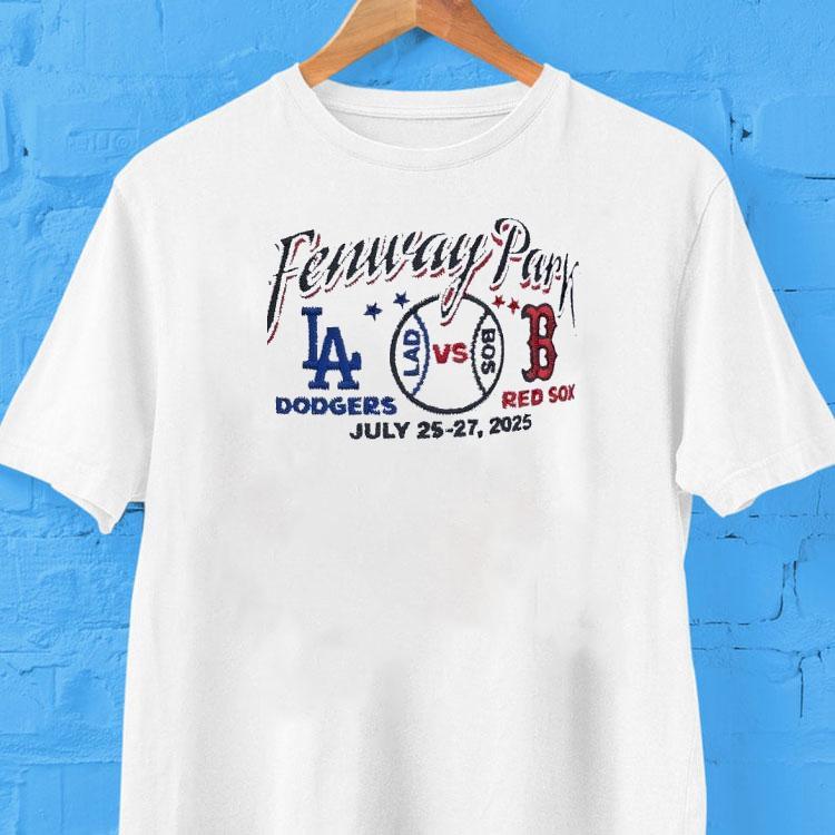 Fenway Park Los Angeles Dodgers Vs Boston Red Sox 2025 Shirt Fenway Park Los Angeles Dodgers Vs Boston Red Sox 2025 Shirt