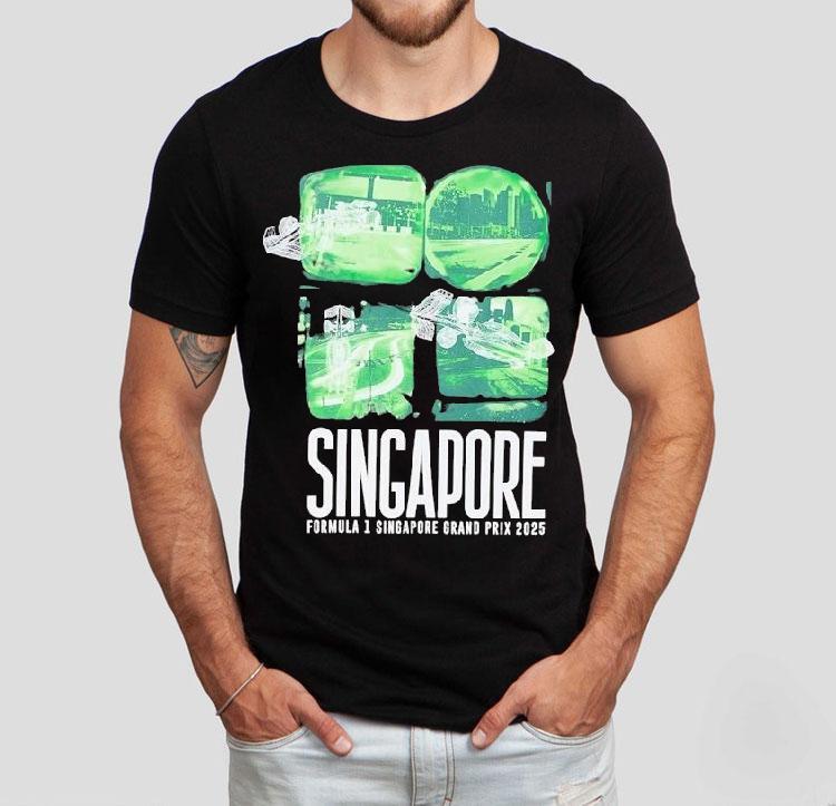 Formula 1 Singapore Grand Prix 2025 Shirt Formula 1 Singapore Grand Prix 2025 Shirt