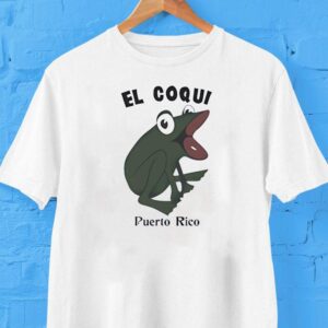 Frog Meme El Coqui Puerto Rico Shirt