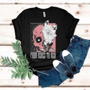 From Ashes To New Deadbloom Skull Shirt