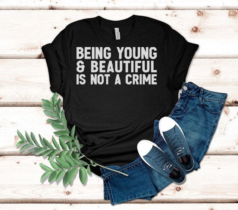 Ginger Twinsies Being Young And Beautiful Is Not A Crime Shirt Ginger Twinsies Being Young And Beautiful Is Not A Crime Shirt