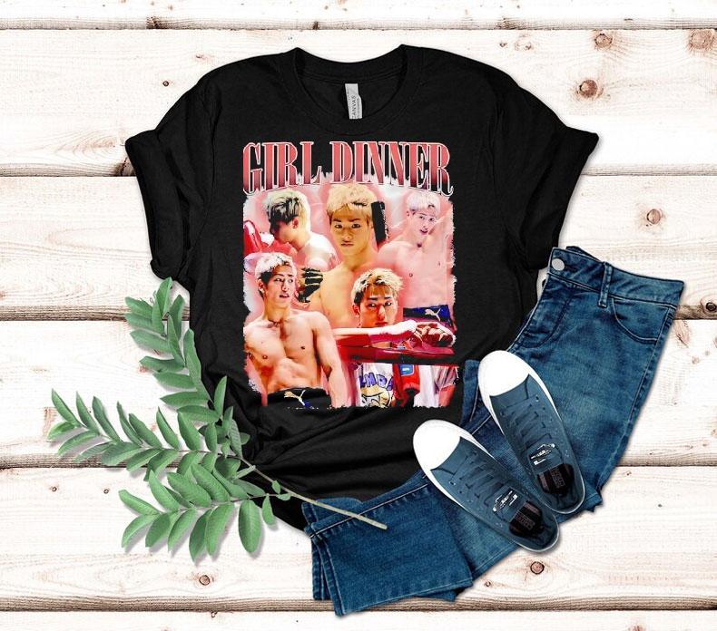 Girl Dinner Kote Miura Graphic Shirt Girl Dinner Kote Miura Graphic Shirt