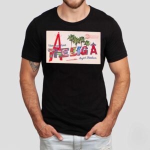 Greeting From The Big A 2025 Angels Giveaway Shirt