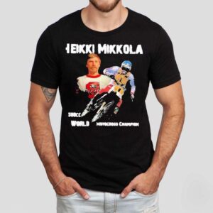 Heikki Mikkola 500cc World Motocross Champion Shirt