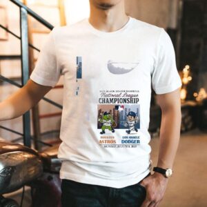 Houston Astros Vs Los Angeles Dodgers National League Championship Mascots Shirt