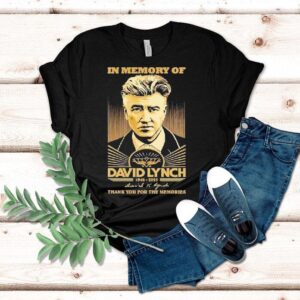 In Memory Of David Lynch 1946-2025 Thank You For The Memories Signature Shirt