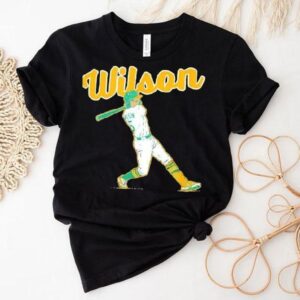 Jacob Wilson Oakland Athletics Baseball Shirt Jacob Wilson Oakland Athletics Baseball Shirt