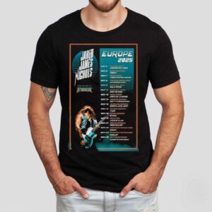 Jared James Nichols Europe Uk 2025 Tour Dates Shirt