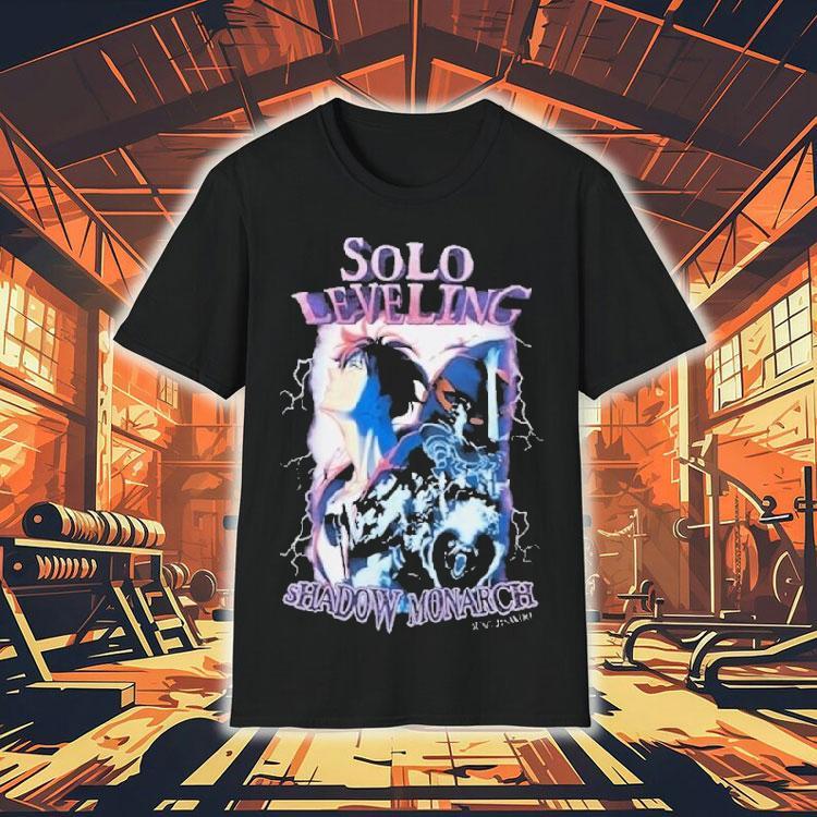 Jung Jinwoo Solo Leveling Shadow Monarch Shirt Jung Jinwoo Solo Leveling Shadow Monarch Shirt