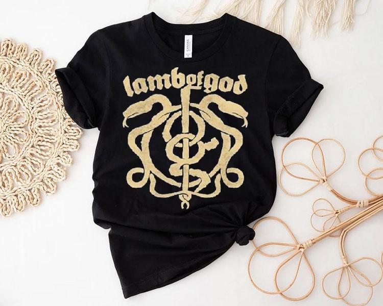 Lamb Of God Congregation Snake Shirt Lamb Of God Congregation Snake Shirt