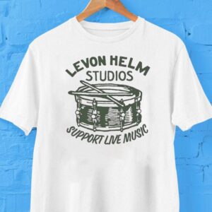 Levon Helm Support Live Music Snare Shirt Levon Helm Support Live Music Snare Shirt