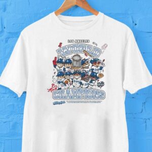 Los Angeles Nothing Gold World Champions 2024 8 Time Shirt