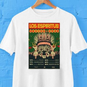 Los Espiritus Mexico Tour October 2025 Dates Shirt
