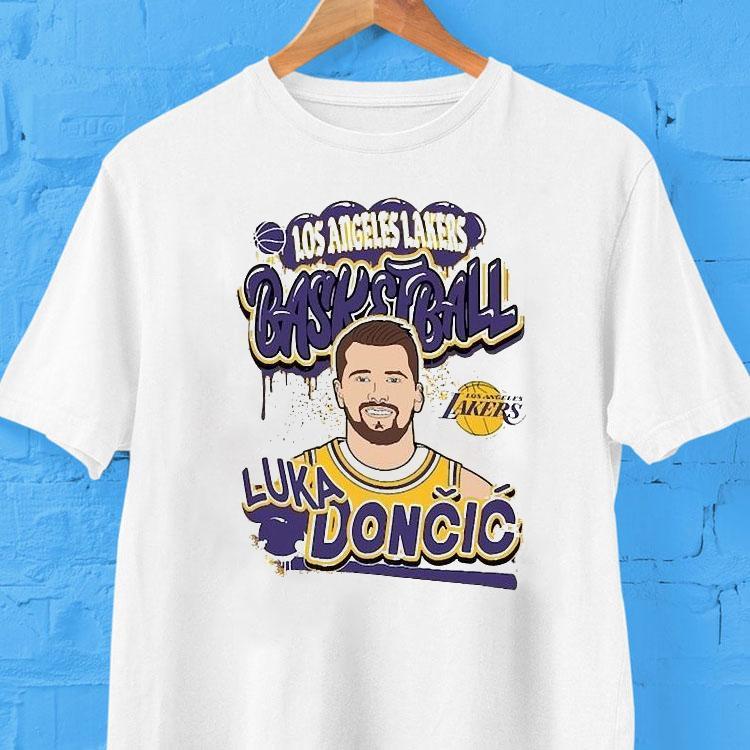 Luka Doncic Los Angeles Lakers Character Shirt Luka Doncic Los Angeles Lakers Character Shirt
