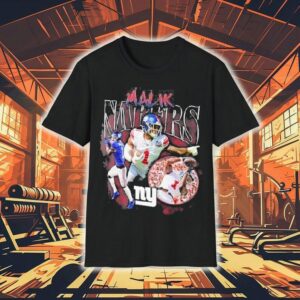 Malik Nabers New York Giants Notorious Player Tshirt