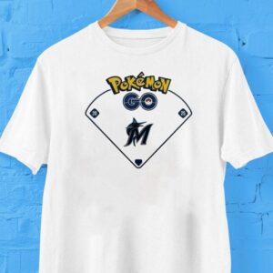 Miami Marlins X Pokemon Go Mlb 2025 Shirt Miami Marlins X Pokemon Go Mlb 2025 Shirt