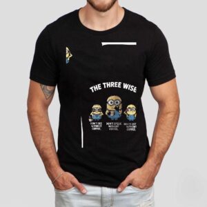Minion The Three Wise Don’t See Without Coffee. Don’t Speak Without Coffee Don’t Listen Without Coffee Shirt