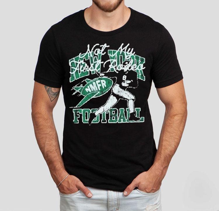 New York Jets X Stevenson Ranch Not My First Rodeo 8-rod Shirt New York Jets X Stevenson Ranch Not My First Rodeo 8-rod Shirt
