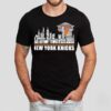New York Knicks City Skyline All Names Of Legends Shirt