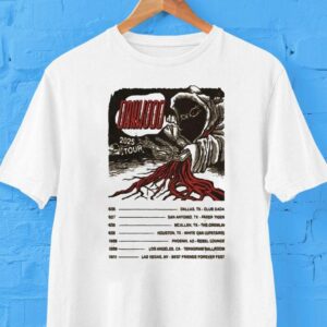 Oakwood West Coast Tour 2025 Usa Dates Shirt Oakwood West Coast Tour 2025 Usa Dates Shirt