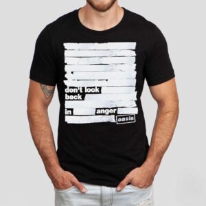 Oasis Live World Tour Don T Look Back In Anger Tshirt