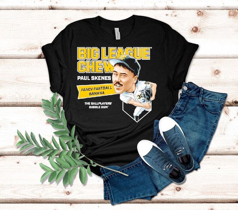 Paul Skenes Big League Chew Fancy Fastball Banana The Ballplayers’ Bubble Gum Shirt Paul Skenes Big League Chew Fancy Fastball Banana The Ballplayers’ Bubble Gum Shirt